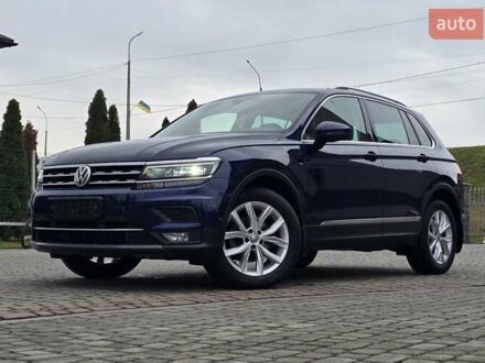 Синий Фольксваген Тигуан, объемом двигателя 2 л и пробегом 81 тыс. км за 27800 $, фото 1 на Automoto.ua