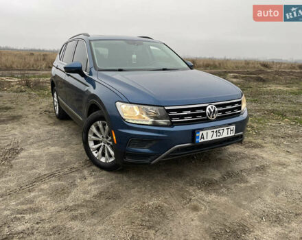 Синий Фольксваген Тигуан, объемом двигателя 1.98 л и пробегом 195 тыс. км за 14900 $, фото 1 на Automoto.ua