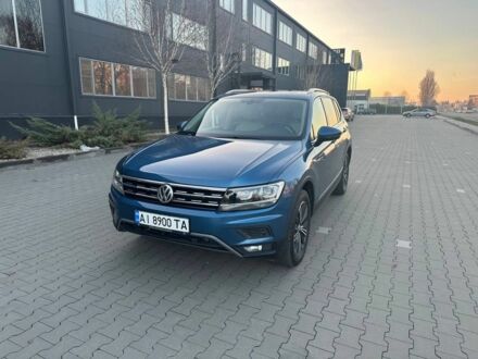 Фольксваген Тігуан 2018 у Белой Церкве на Automoto.ua Синій Фольксваген Тігуан, об'ємом двигуна 2 л та пробігом 138 тис. км за 22500 $, фото 1 на Automoto.ua