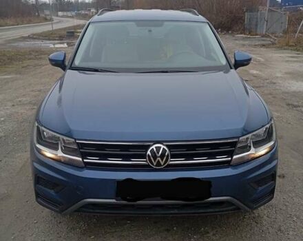 Синий Фольксваген Тигуан, объемом двигателя 1.98 л и пробегом 49 тыс. км за 17500 $, фото 1 на Automoto.ua