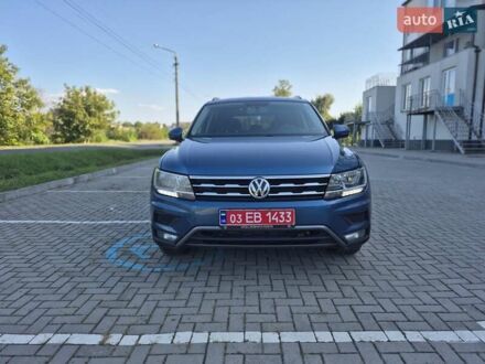 Синій Фольксваген Тігуан, об'ємом двигуна 1.98 л та пробігом 205 тис. км за 15350 $, фото 1 на Automoto.ua