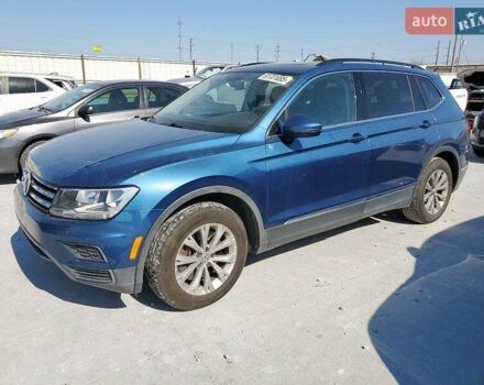Синий Фольксваген Тигуан, объемом двигателя 2 л и пробегом 152 тыс. км за 4500 $, фото 1 на Automoto.ua
