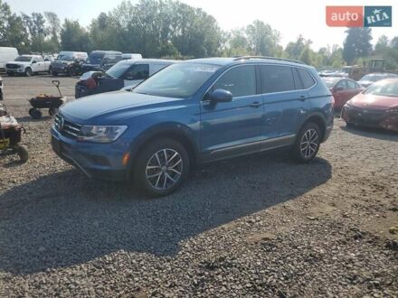 Синий Фольксваген Тигуан, объемом двигателя 2 л и пробегом 136 тыс. км за 4300 $, фото 1 на Automoto.ua