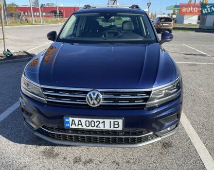 Фольксваген Тигуан 2019 в Киеве на Automoto.ua Синий Фольксваген Тигуан, объемом двигателя 1.97 л и пробегом 166 тыс. км за 27000 $, фото 1 на Automoto.ua