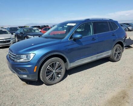 Синий Фольксваген Тигуан, объемом двигателя 2 л и пробегом 56 тыс. км за 3500 $, фото 1 на Automoto.ua