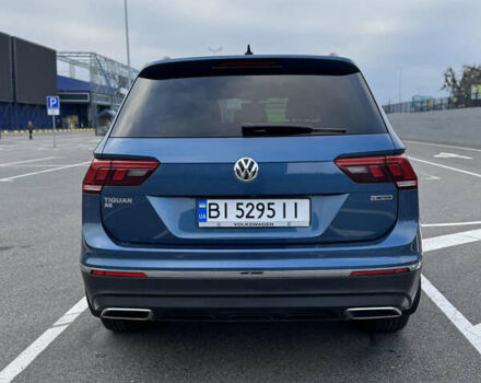 Синий Фольксваген Тигуан, объемом двигателя 1.98 л и пробегом 105 тыс. км за 18350 $, фото 1 на Automoto.ua