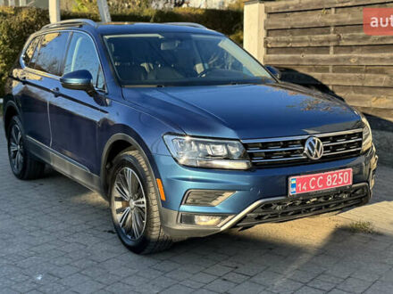 Синий Фольксваген Тигуан, объемом двигателя 1.98 л и пробегом 166 тыс. км за 19200 $, фото 1 на Automoto.ua