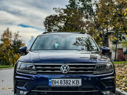 Синій Фольксваген Тігуан, об'ємом двигуна 1.98 л та пробігом 82 тис. км за 30000 $, фото 1 на Automoto.ua