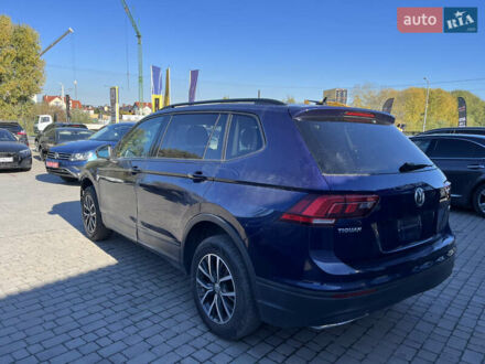 Синий Фольксваген Тигуан, объемом двигателя 2 л и пробегом 116 тыс. км за 13000 $, фото 1 на Automoto.ua