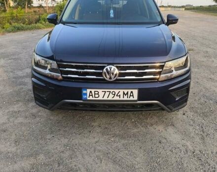 Синий Фольксваген Тигуан, объемом двигателя 1.98 л и пробегом 103 тыс. км за 17700 $, фото 1 на Automoto.ua