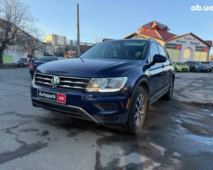 Синій Фольксваген Тігуан, об'ємом двигуна 2 л та пробігом 103 тис. км за 17990 $, фото 1 на Automoto.ua