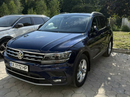 Синій Фольксваген Тігуан, об'ємом двигуна 1.98 л та пробігом 100 тис. км за 33000 $, фото 1 на Automoto.ua