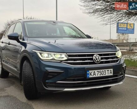 Синій Фольксваген Тігуан, об'ємом двигуна 1.98 л та пробігом 111 тис. км за 32900 $, фото 1 на Automoto.ua