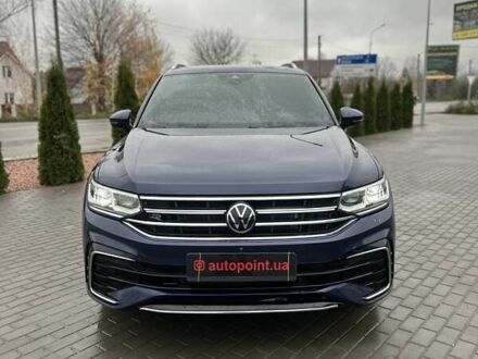 Синий Фольксваген Тигуан, объемом двигателя 1.98 л и пробегом 118 тыс. км за 26600 $, фото 1 на Automoto.ua