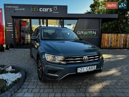Синій Фольксваген Тігуан, об'ємом двигуна 1.98 л та пробігом 110 тис. км за 21900 $, фото 1 на Automoto.ua