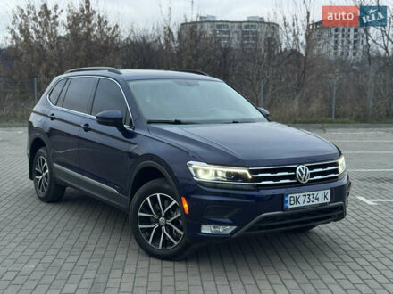 Синій Фольксваген Тігуан, об'ємом двигуна 1.98 л та пробігом 71 тис. км за 20500 $, фото 1 на Automoto.ua