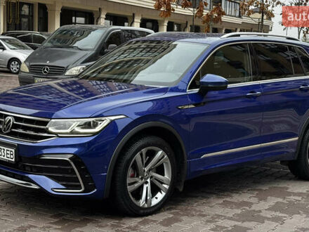 Синий Фольксваген Тигуан, объемом двигателя 1.98 л и пробегом 79 тыс. км за 34999 $, фото 1 на Automoto.ua