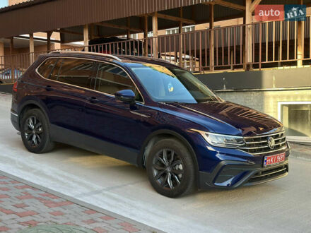 Фольксваген Тигуан 2022 в Белой Церкве на Automoto.ua Синий Фольксваген Тигуан, объемом двигателя 1.97 л и пробегом 25 тыс. км за 24500 $, фото 1 на Automoto.ua