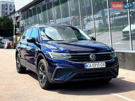 Фольксваген Тигуан 2024 в Киеве на Automoto.ua Синий Фольксваген Тигуан, объемом двигателя 2 л и пробегом 25 тыс. км за 31500 $, фото 1 на Automoto.ua