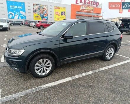 Зеленый Фольксваген Тигуан, объемом двигателя 2 л и пробегом 96 тыс. км за 19300 $, фото 4 на Automoto.ua