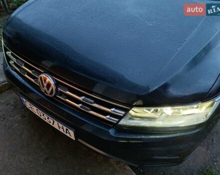 Зеленый Фольксваген Тигуан, объемом двигателя 2 л и пробегом 96 тыс. км за 19300 $, фото 1 на Automoto.ua