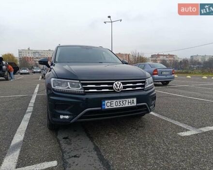 Зеленый Фольксваген Тигуан, объемом двигателя 2 л и пробегом 96 тыс. км за 19300 $, фото 2 на Automoto.ua
