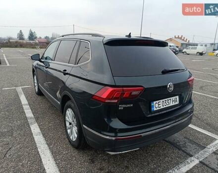 Зеленый Фольксваген Тигуан, объемом двигателя 2 л и пробегом 96 тыс. км за 19300 $, фото 3 на Automoto.ua