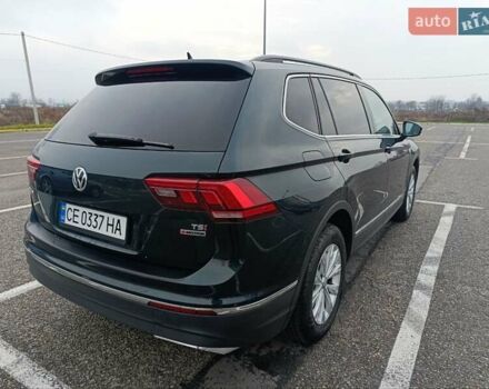 Зеленый Фольксваген Тигуан, объемом двигателя 2 л и пробегом 96 тыс. км за 19300 $, фото 5 на Automoto.ua