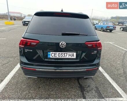 Зеленый Фольксваген Тигуан, объемом двигателя 2 л и пробегом 96 тыс. км за 19300 $, фото 6 на Automoto.ua