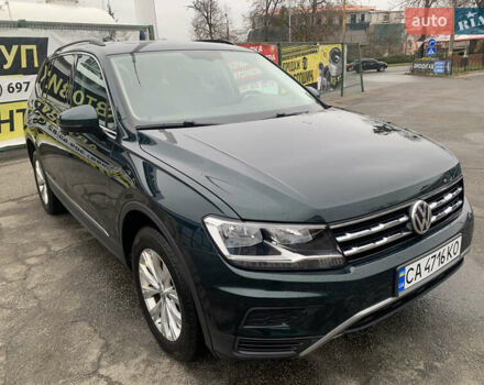 Зеленый Фольксваген Тигуан, объемом двигателя 1.98 л и пробегом 161 тыс. км за 21200 $, фото 1 на Automoto.ua