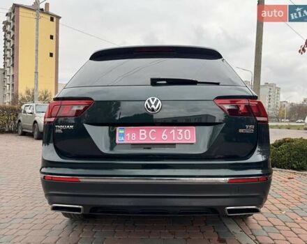 Зеленый Фольксваген Тигуан, объемом двигателя 1.98 л и пробегом 101 тыс. км за 16999 $, фото 4 на Automoto.ua
