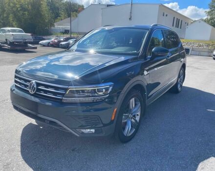 Зеленый Фольксваген Тигуан, объемом двигателя 2 л и пробегом 48 тыс. км за 6700 $, фото 2 на Automoto.ua