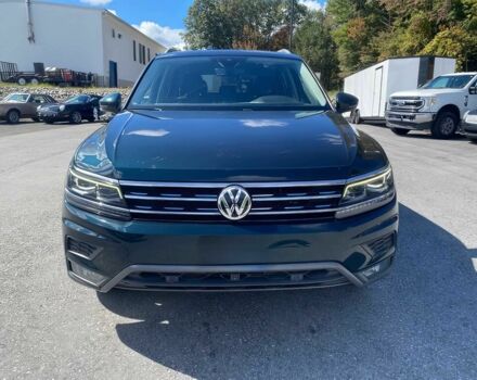 Зеленый Фольксваген Тигуан, объемом двигателя 2 л и пробегом 48 тыс. км за 6700 $, фото 1 на Automoto.ua