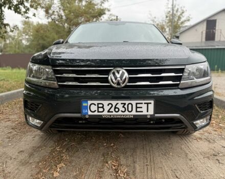 Зелений Фольксваген Тігуан, об'ємом двигуна 2 л та пробігом 106 тис. км за 19900 $, фото 4 на Automoto.ua