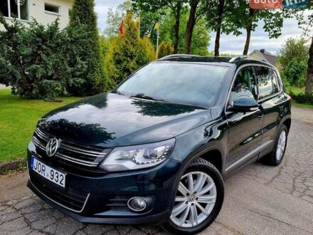 Зелений Фольксваген Тігуан, об'ємом двигуна 1.97 л та пробігом 278 тис. км за 13500 $, фото 1 на Automoto.ua