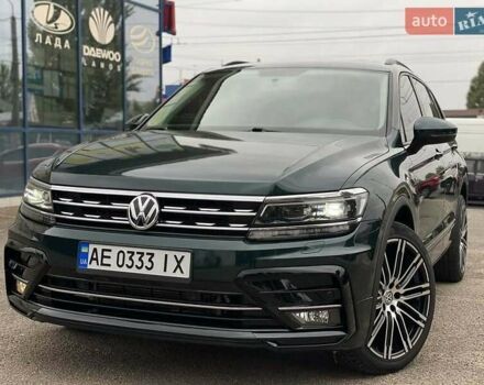 Зеленый Фольксваген Тигуан, объемом двигателя 1.98 л и пробегом 189 тыс. км за 17300 $, фото 1 на Automoto.ua