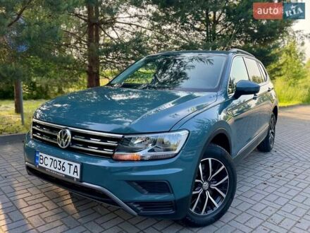 Зелений Фольксваген Тігуан, об'ємом двигуна 1.98 л та пробігом 95 тис. км за 19999 $, фото 1 на Automoto.ua
