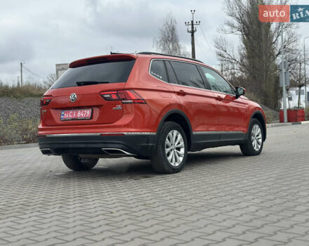 Оранжевый Фольксваген Тигуан, объемом двигателя 2 л и пробегом 143 тыс. км за 16700 $, фото 7 на Automoto.ua