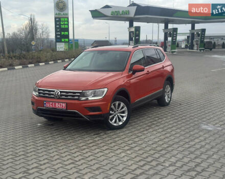 Оранжевый Фольксваген Тигуан, объемом двигателя 2 л и пробегом 143 тыс. км за 16700 $, фото 1 на Automoto.ua