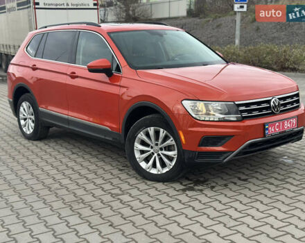 Оранжевый Фольксваген Тигуан, объемом двигателя 2 л и пробегом 143 тыс. км за 16700 $, фото 5 на Automoto.ua