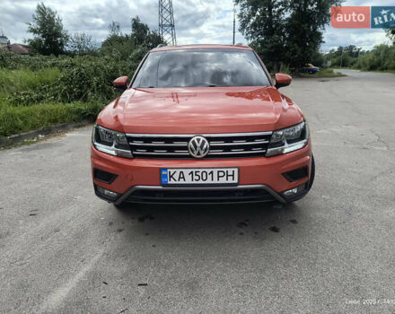 Помаранчевий Фольксваген Тігуан, об'ємом двигуна 1.98 л та пробігом 105 тис. км за 23000 $, фото 23 на Automoto.ua