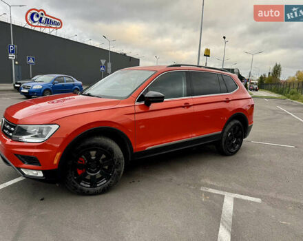 Оранжевый Фольксваген Тигуан, объемом двигателя 1.98 л и пробегом 176 тыс. км за 19200 $, фото 2 на Automoto.ua