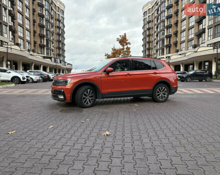 Оранжевый Фольксваген Тигуан, объемом двигателя 1.98 л и пробегом 185 тыс. км за 17700 $, фото 4 на Automoto.ua