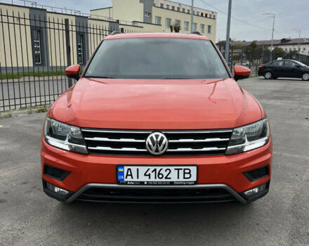 Помаранчевий Фольксваген Тігуан, об'ємом двигуна 1.98 л та пробігом 58 тис. км за 18900 $, фото 10 на Automoto.ua