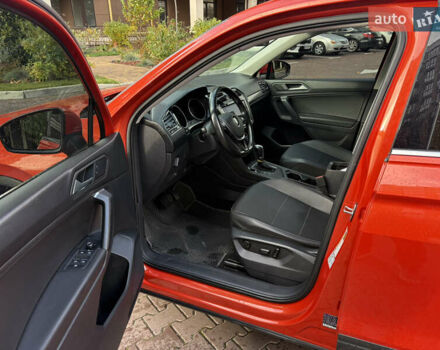 Оранжевый Фольксваген Тигуан, объемом двигателя 1.98 л и пробегом 185 тыс. км за 17700 $, фото 14 на Automoto.ua