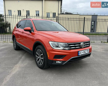 Помаранчевий Фольксваген Тігуан, об'ємом двигуна 1.98 л та пробігом 58 тис. км за 18900 $, фото 4 на Automoto.ua