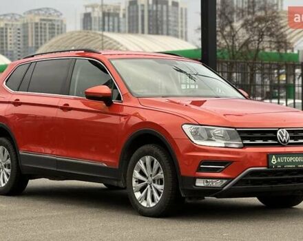 Оранжевый Фольксваген Тигуан, объемом двигателя 1.98 л и пробегом 112 тыс. км за 18999 $, фото 1 на Automoto.ua