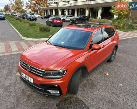 Оранжевый Фольксваген Тигуан, объемом двигателя 1.98 л и пробегом 185 тыс. км за 17700 $, фото 12 на Automoto.ua