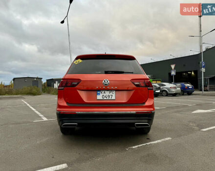 Оранжевый Фольксваген Тигуан, объемом двигателя 1.98 л и пробегом 176 тыс. км за 19200 $, фото 6 на Automoto.ua