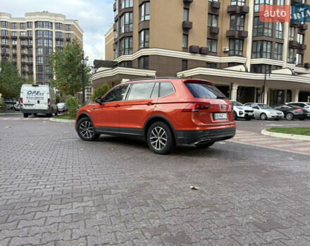 Помаранчевий Фольксваген Тігуан, об'ємом двигуна 1.98 л та пробігом 187 тис. км за 17700 $, фото 2 на Automoto.ua